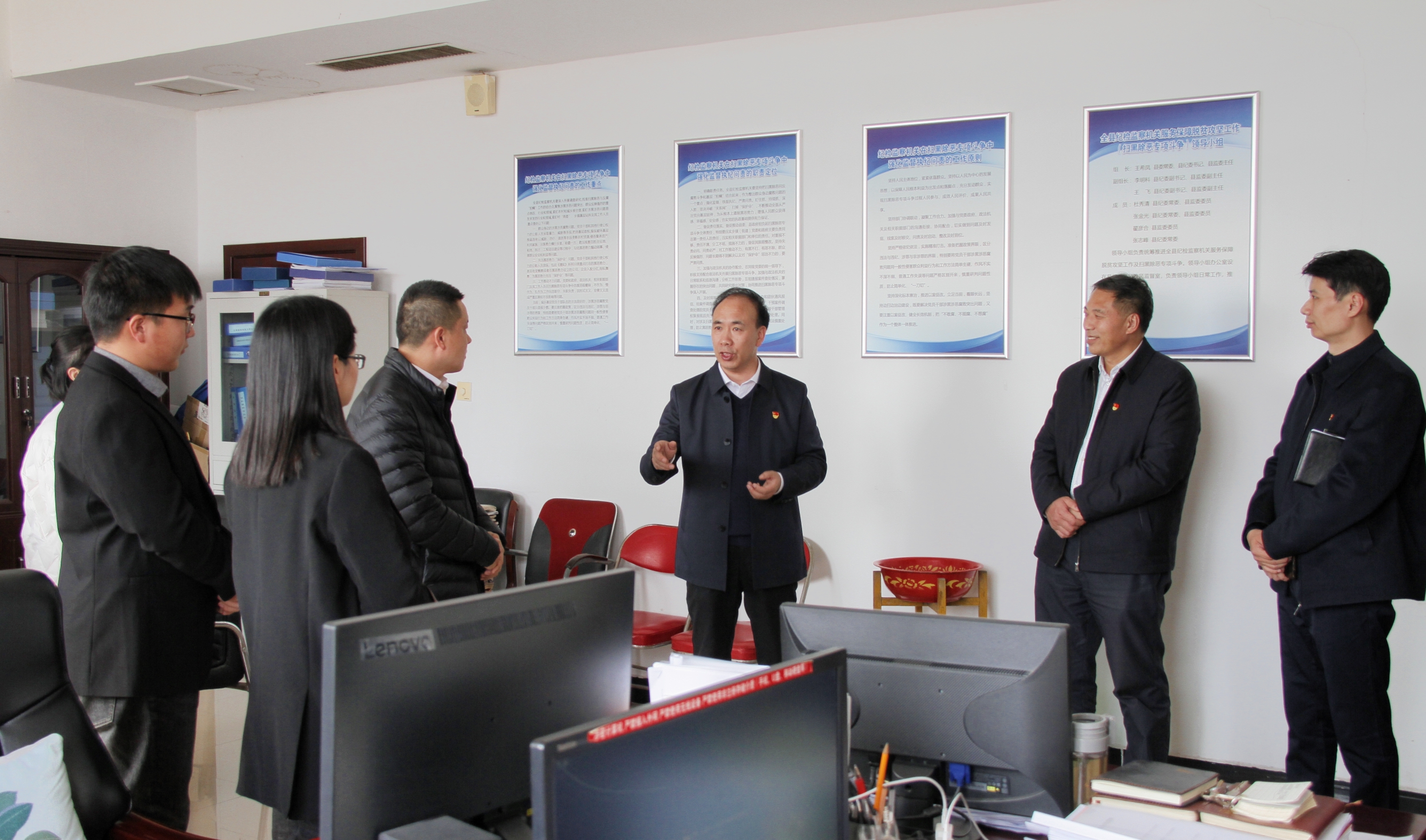 冯芳喜到淇县调研时强调：推动监督下沉、监督落地，解决好群众急难愁盼问题