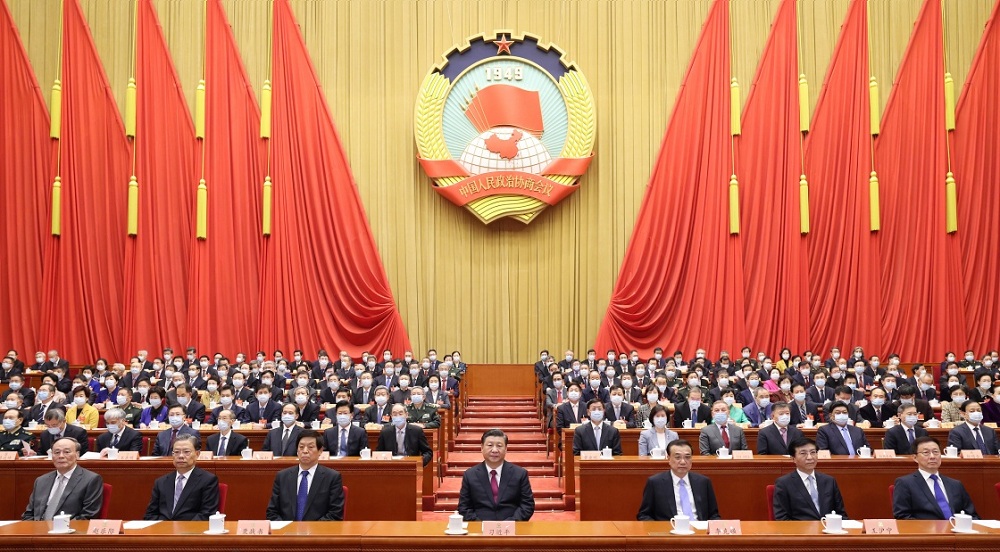 全国政协十三届四次会议闭幕<br>习近平李克强栗战书王沪宁赵乐际韩正王岐山出席 汪洋发表讲话