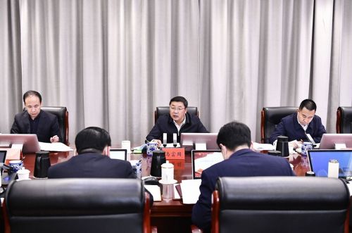 马富国主持召开市委常委会（扩大）会议 学习贯彻党的十九届六中全会精神<br>郭浩出席
