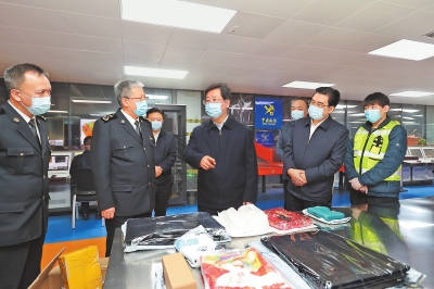 楼阳生在调研对外开放工作时强调 抢抓机遇强化创新<br>建设制度型开放新高地