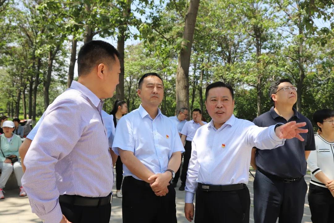 遂宁市纪委监委代表团来汴参观考察