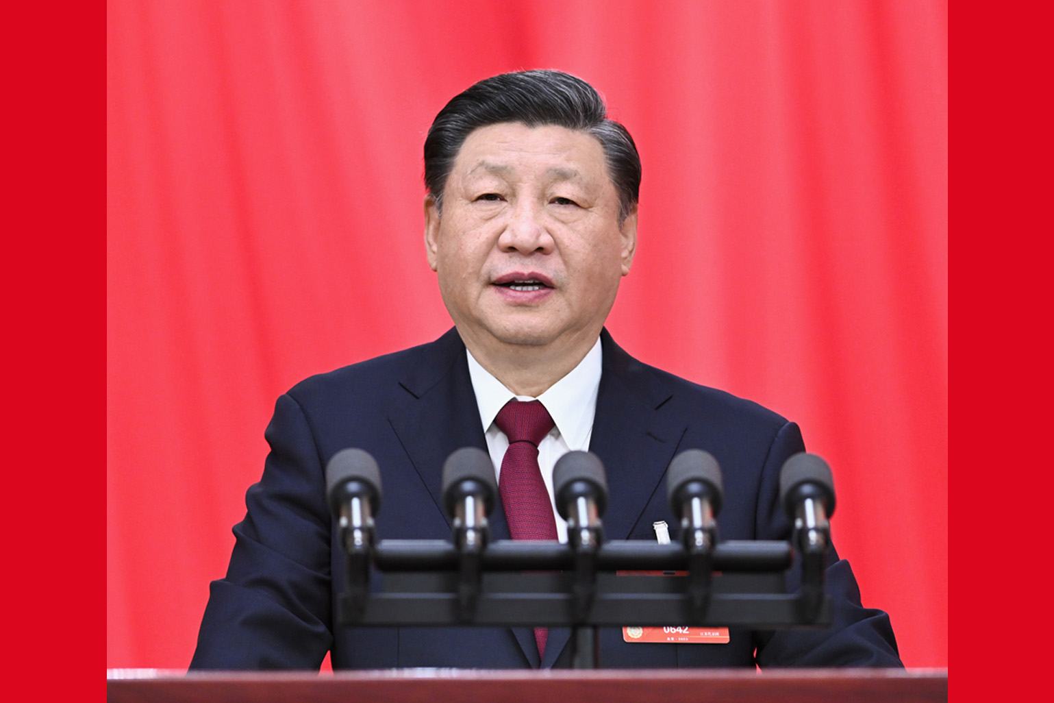 习近平在第十四届全国人民代表大会第一次会议上的讲话